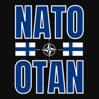 Nato Otan Finland Suomi Natoon Crop Top | Artistshot