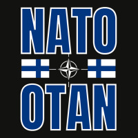 Nato Otan Finland Suomi Natoon Scorecard Crop Tee | Artistshot