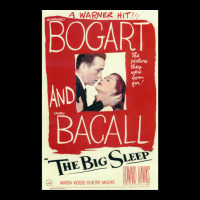 The Big Sleep - Vintage Movie Poster (bogart Adjustable Cap | Artistshot