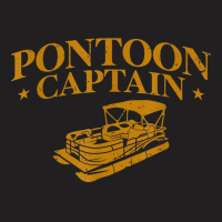 Pontoon Boat Captain Lake Lover Pontoon Captain T-shirt | Artistshot