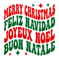 Merry Christmas, Feliz Navidad, Joyeux Noel, Buon Natale Pullover Hood Maternity Scoop Neck T-shirt | Artistshot