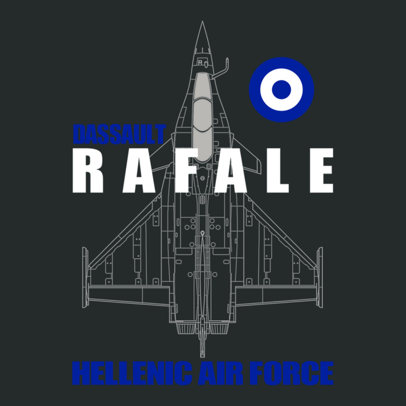 Dassault Rafale Hellenic Air Force Women's Triblend Scoop T-shirt by cm-arts | Artistshot