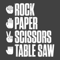 Rock Paper Scissors Table Saw Funny Carpenter Vintage T-shirt | Artistshot