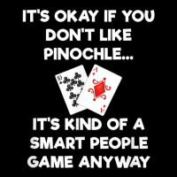 Pinochle  Funny Pinochle Card Game Smart People Kids Cap | Artistshot