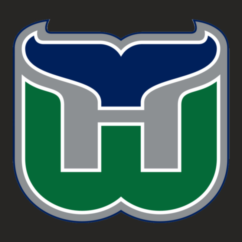 Vintage Hartford Hockey  Retro Whalers  1 Ladies Fitted T-Shirt by cm-arts | Artistshot