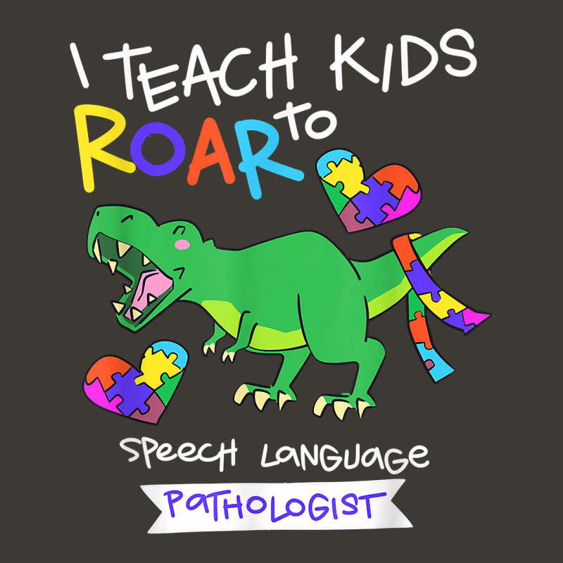 Speech Language Pathologist Dinosaur T Rex Roar Ii T Shirt Bucket Hat | Artistshot