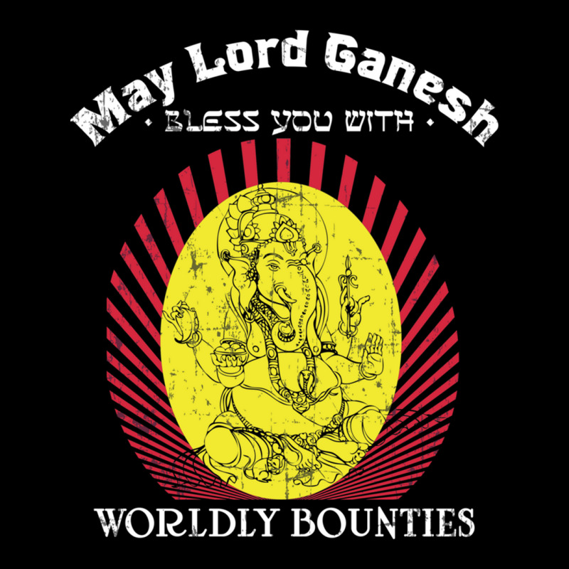 May Lord Ganesh Bless You With Worldly Bounties  Material Wealth Pocket T-Shirt by cm-arts | Artistshot