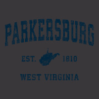 Parkersburg West Virginia Wv Vintage Sports Navy Print Sweatshirt Ladies Curvy T-shirt | Artistshot