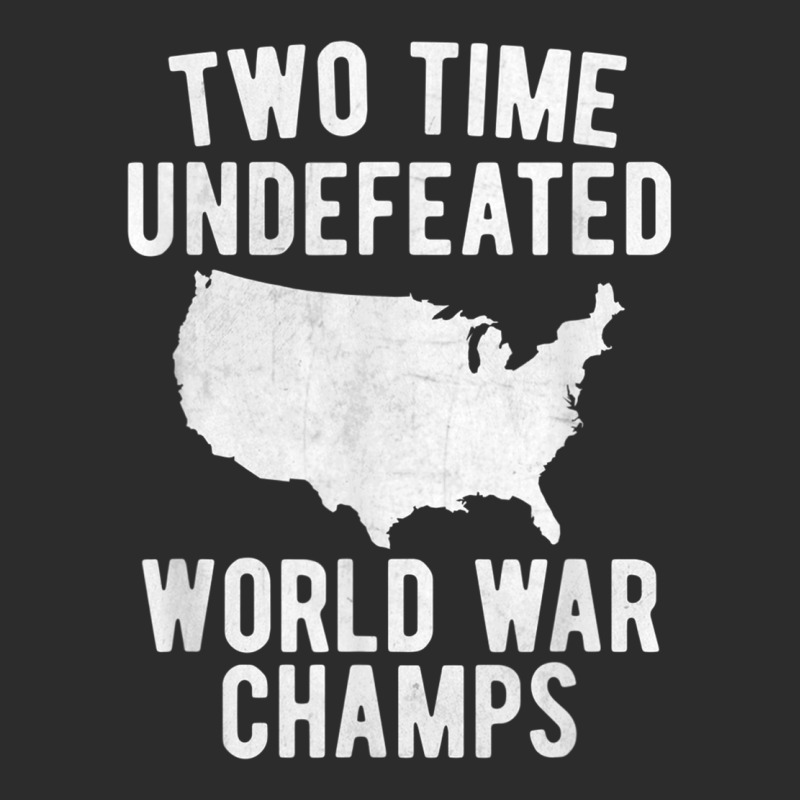 Two Time Ww1 Ww2 American Flag Champions T Shirt Exclusive T-shirt by cm-arts | Artistshot