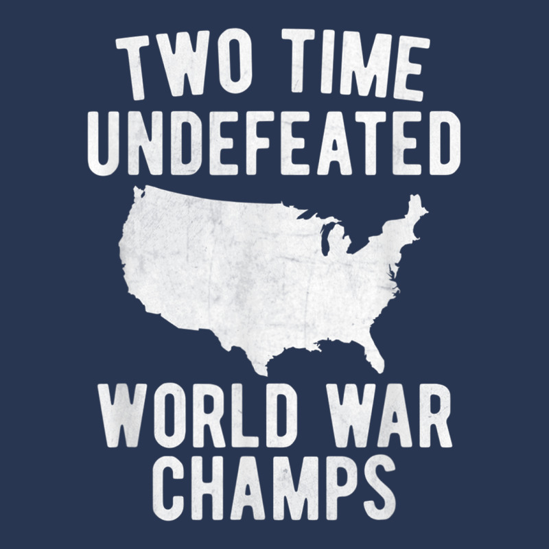 Two Time Ww1 Ww2 American Flag Champions T Shirt Men Denim Jacket by cm-arts | Artistshot