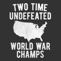 Two Time Ww1 Ww2 American Flag Champions T Shirt Baby Bodysuit | Artistshot