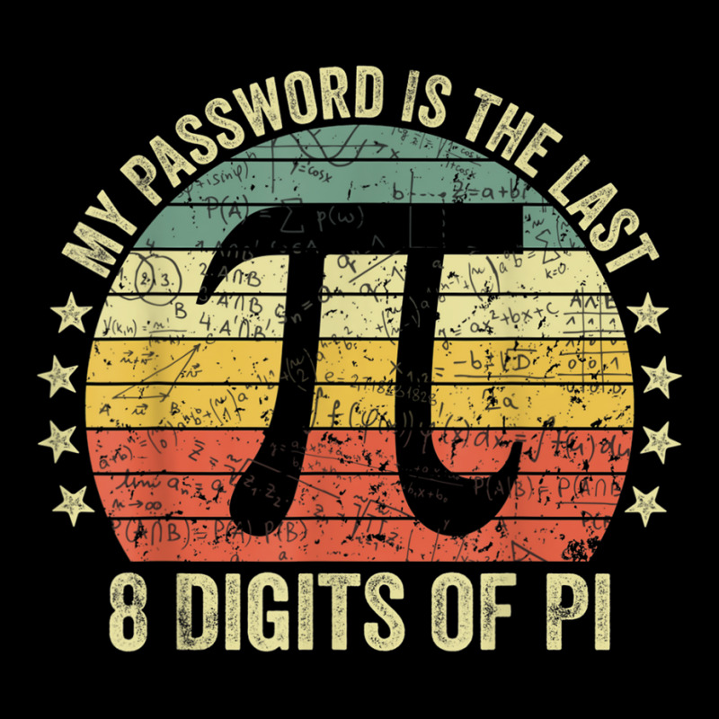 My Password Is Last 8 Digits Of Pi Infinite Math Teacher Kid T Shirt Youth Jogger by cm-arts | Artistshot