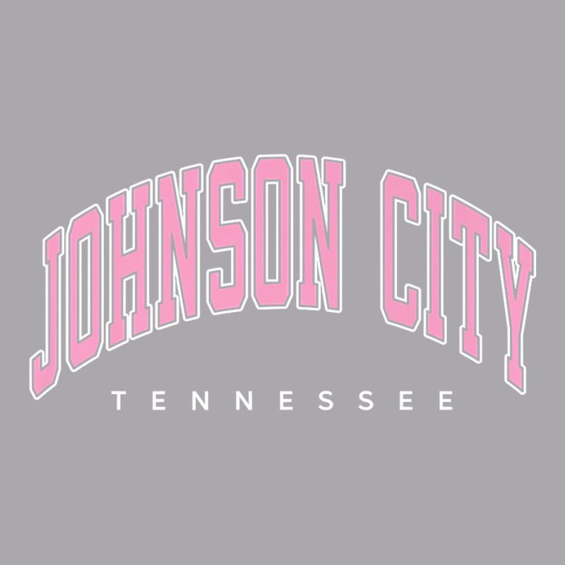 Johnson City Tennessee Tn Varsity Style Pink Text Premium T Shirt Youth 3/4 Sleeve by cm-arts | Artistshot