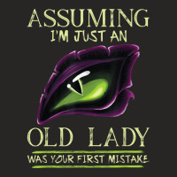 Assuming I'm Just An Old Lady Was Your First Mistake Dragon Ladies Fitted T-shirt | Artistshot