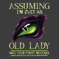 Assuming I'm Just An Old Lady Was Your First Mistake Dragon Men's Polo Shirt | Artistshot