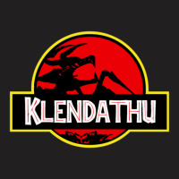 Klendathu - Starship Troopers (jurassic Park Style) T-shirt | Artistshot