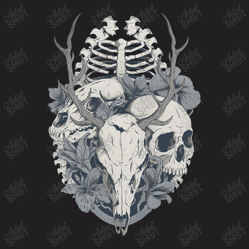 Pagan Skulls T-Shirt by fawazelmira | Artistshot