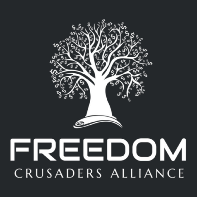 Freedom Crusaders Alliance - White Crewneck Sweatshirt | Artistshot