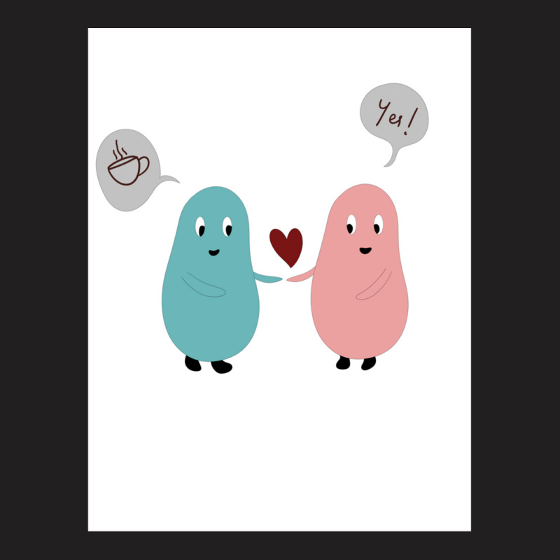 Cute Couple T-shirt | Artistshot