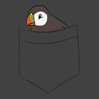 Puffin In The Pocket Seabird Iceland Pocket Puffin Vintage T-shirt | Artistshot