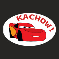 Kachow!  Lightning Mcqueen Meme Design Ladies Fitted T-shirt | Artistshot