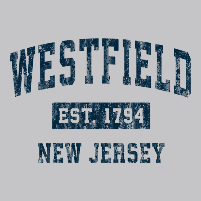 Westfield New Jersey Nj Vintage Sports Design Navy Print Pullover Hood Baby Bodysuit | Artistshot