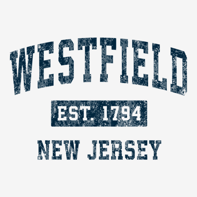 Westfield New Jersey Nj Vintage Sports Design Navy Print Pullover Hood Youth 3/4 Sleeve | Artistshot