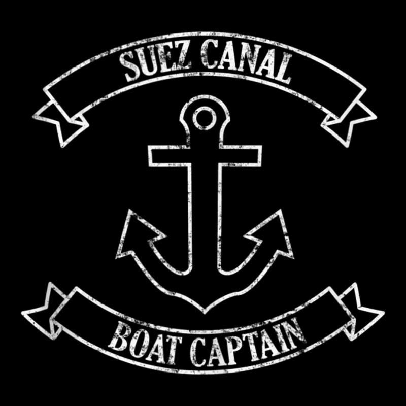 Suez Canal Boat Captain Funny Tank Top V-Neck Tee by cm-arts | Artistshot