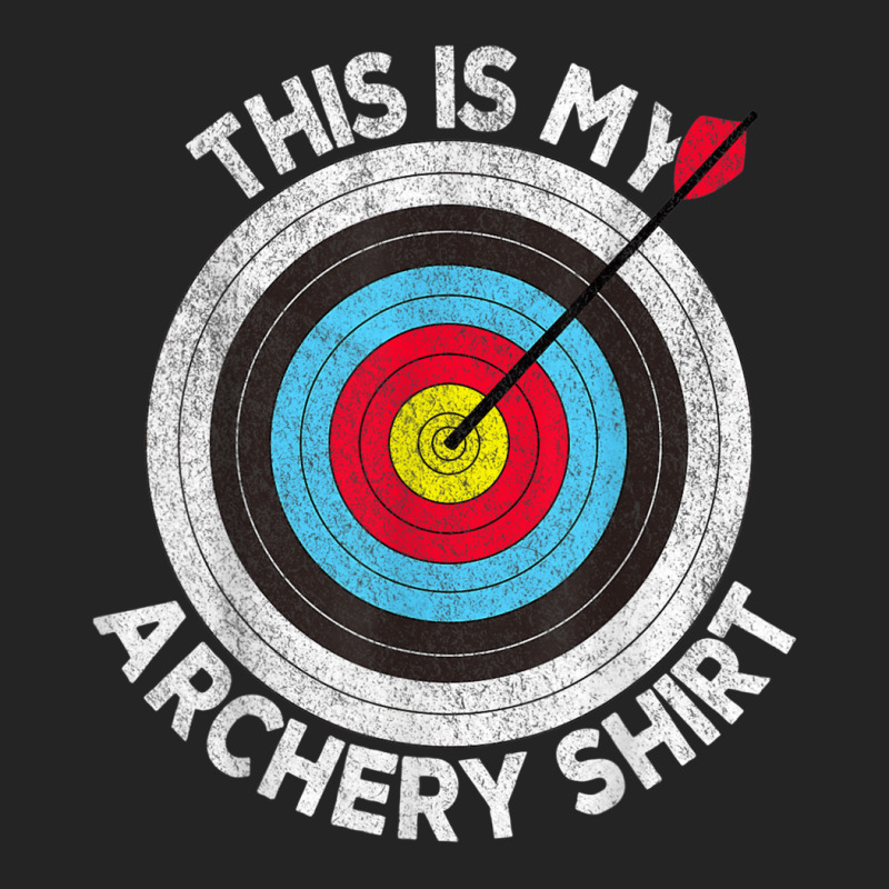 This Is My Archery  Archer Target Bow Shooting Vintage 3/4 Sleeve Shirt | Artistshot