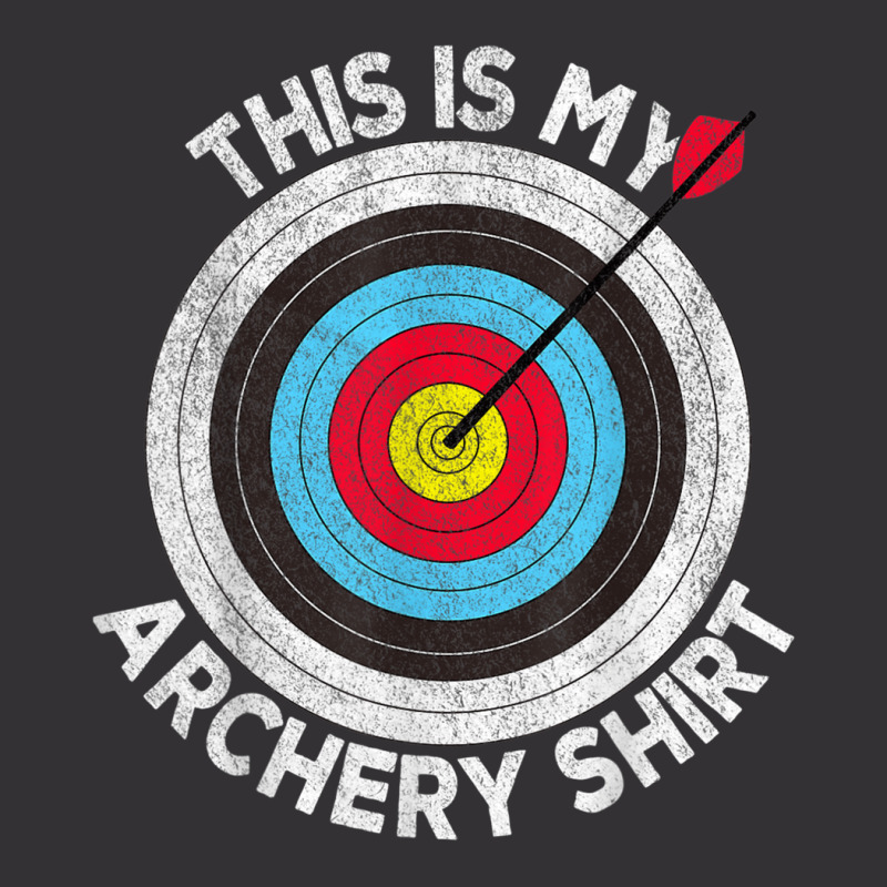 This Is My Archery  Archer Target Bow Shooting Vintage Vintage Hoodie | Artistshot