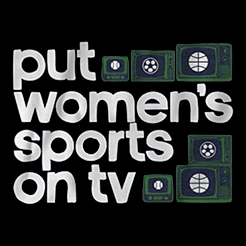 Put Womens Sports On Tv Zipper Hoodie | Artistshot