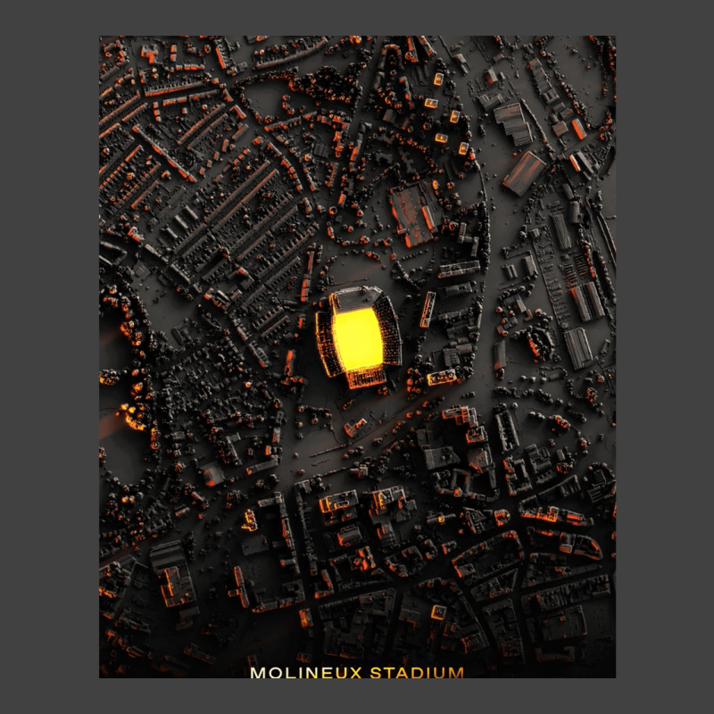 Molineux Stadium Graphic Vintage T-shirt | Artistshot