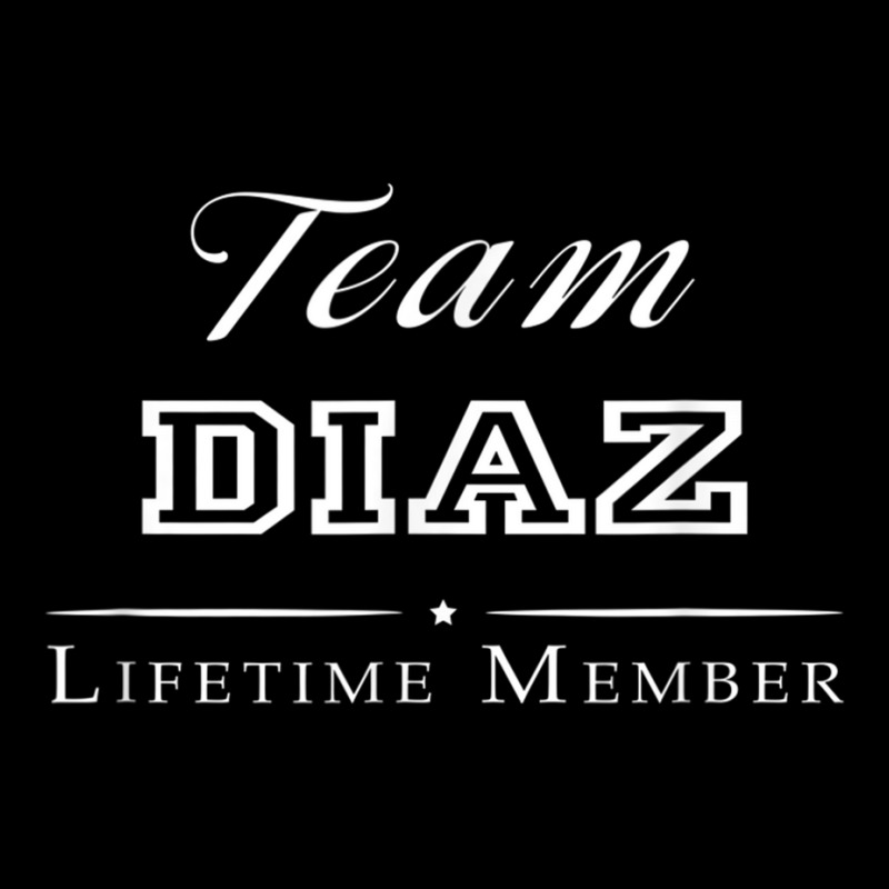 Team Diaz Lifetime Member Personalized Surname Maternity Scoop Neck T-shirt by JaydaBenjamin | Artistshot