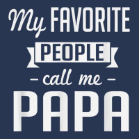 My Favorite People Call Me Papa Cute Father Men Denim Jacket | Artistshot