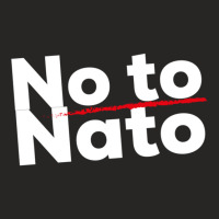 No Nato, No Otan, No War 2 Ladies Fitted T-shirt | Artistshot