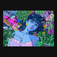 Perfect Blue Misa Illustration Rear Car Mat | Artistshot