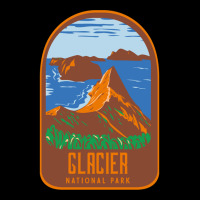 Glacier National Park Retro Adjustable Cap | Artistshot