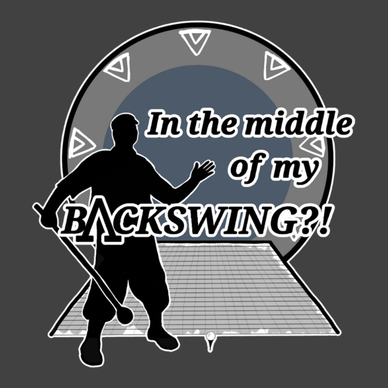 In The Middle Of My Backswing! Vintage T-Shirt by cm-arts | Artistshot