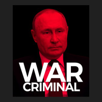 Putin Is A War Criminal Ladies Polo Shirt | Artistshot