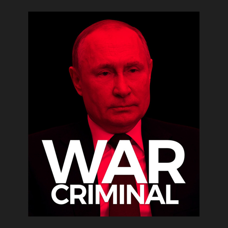 Putin Is A War Criminal Ladies Polo Shirt by cm-arts | Artistshot