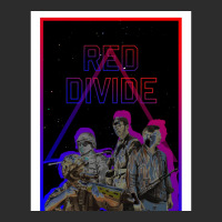 Red Divide  Retrowave Graphic Exclusive T-shirt | Artistshot