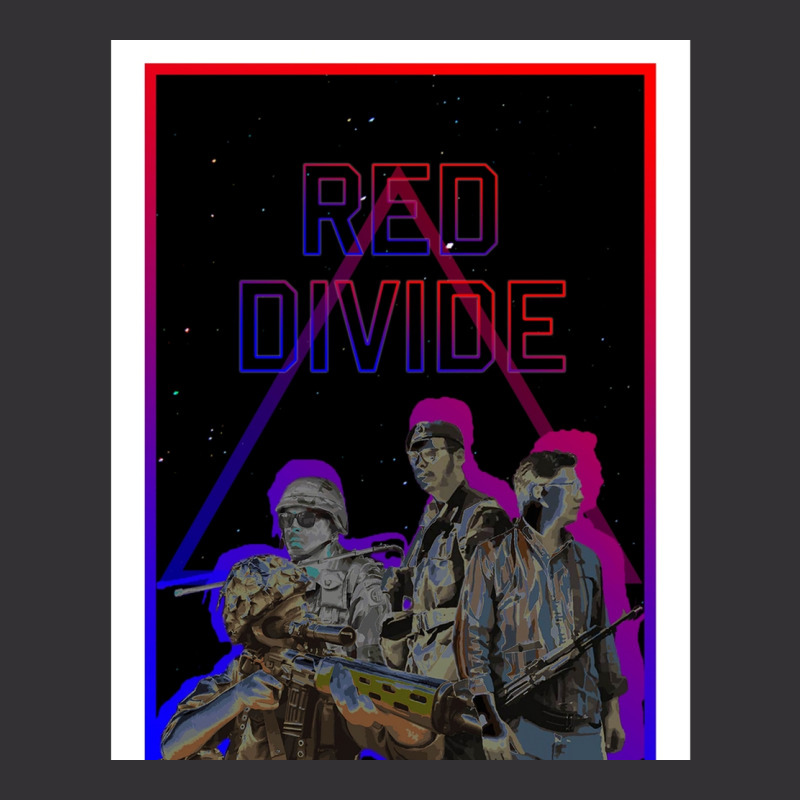 Red Divide  Retrowave Graphic Vintage Short by cm-arts | Artistshot