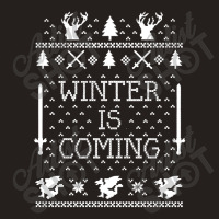 Winter Is Coming Ugly Christmas Tank Top | Artistshot