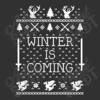 Winter Is Coming Ugly Christmas Vintage Hoodie | Artistshot