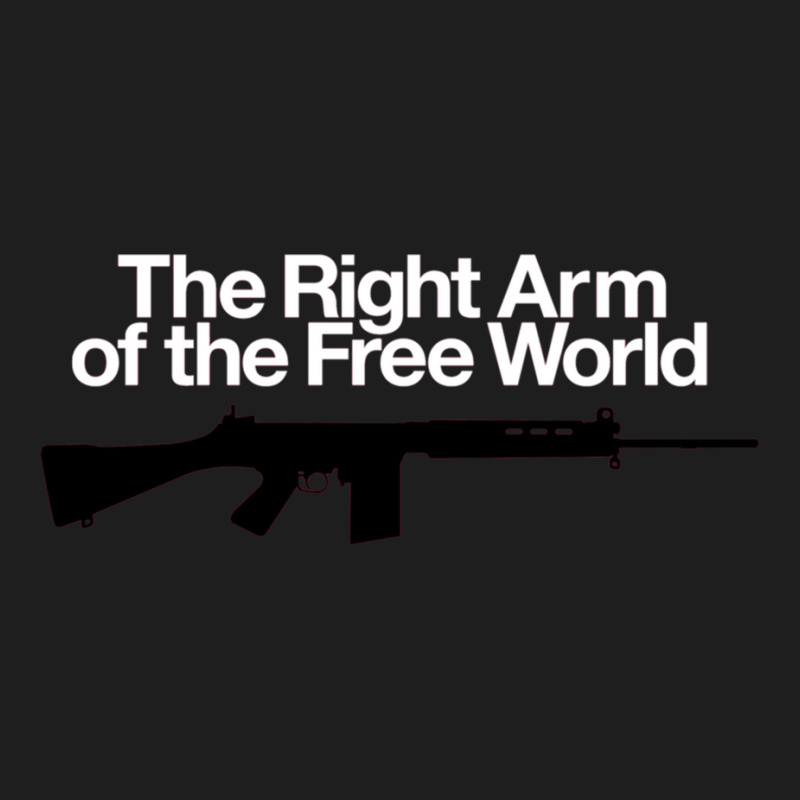 Right Arm Of The Free World  Fn Fal Classic T-shirt by cm-arts | Artistshot