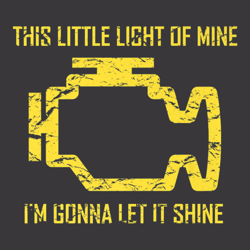 This Little Light Of Mine  Check Engine Light  Copy Ladies Curvy T-Shirt by MelanieKathleen | Artistshot