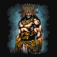 Aztec Jaguar Ancient Warrior Native Mexican Mythology Crop Top | Artistshot