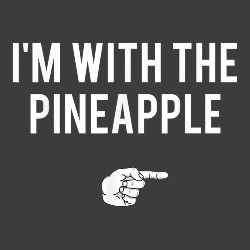 I'm With Pineapple Halloween Costume Funny Couples Pineapple Men's Polo Shirt | Artistshot