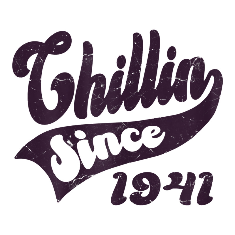 Womens Chillin Since 1941, Retro Style Born In 1941 Birthday T Shirt V-neck Tee | Artistshot