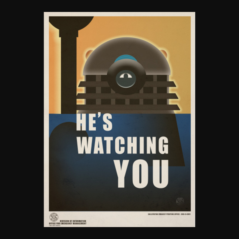 Dalek Time War Propaganda Poster 2 Crop Top by CherylBrandy | Artistshot